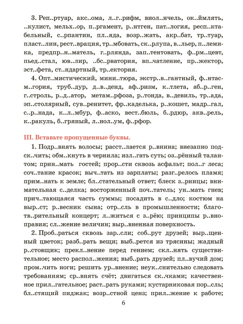 Русский язык. Тренажер по орфографии и пунктуации. 10-11 классы
