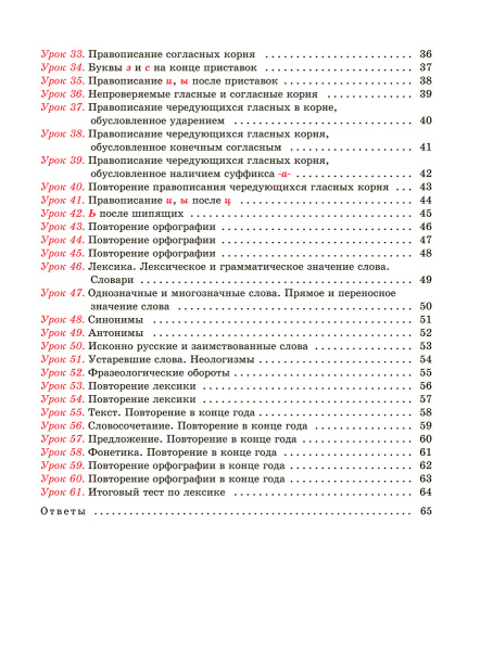 Русский язык. Тетрадь для повторения и закрепления. 5 класс