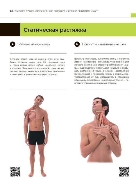 Анатомия лучших упражнений для похудения и фитнеса по системе Massfit