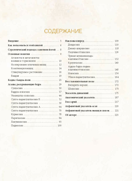 Анатомия асан, раскрывающих бедра, и наклонов вперед