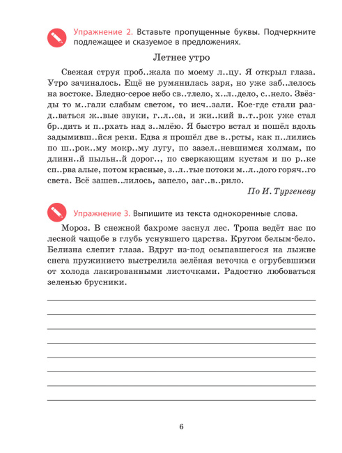 Русский язык на «отлично».  5 класс
