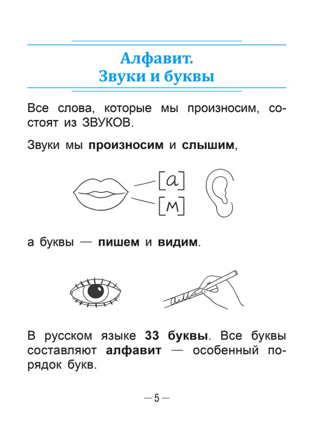 Справочник по русскому языку в начальной школе. 2 класс