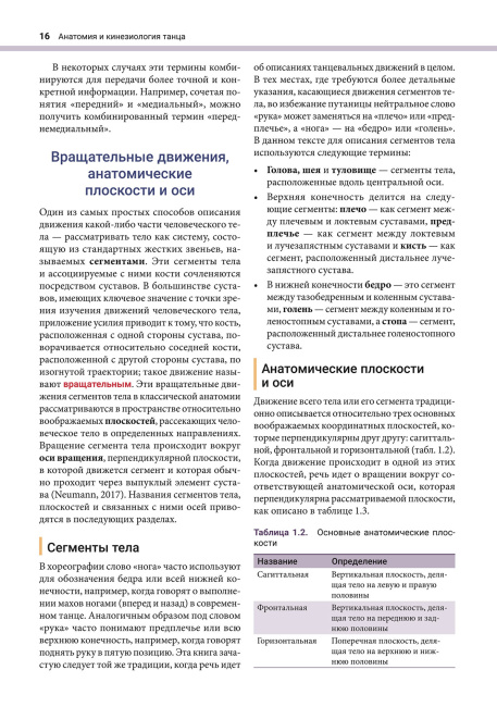 Анатомия и кинезиология танца