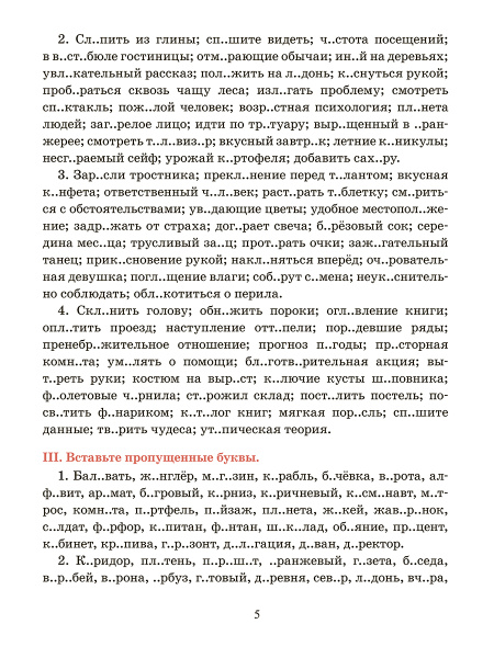 Русский язык. Тренажёр по орфографии и пунктуации. 6 класс
