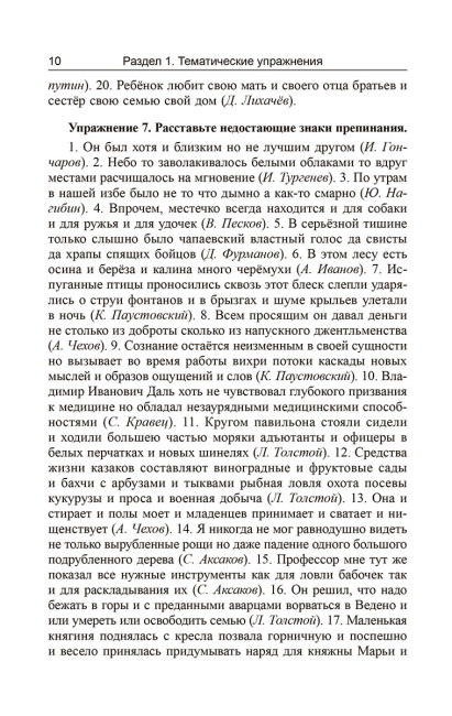 Русский язык. Пунктуация:упражнения и тесты