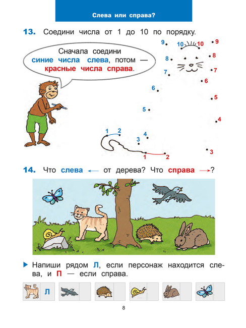 Математический тренажёр. 1 класс