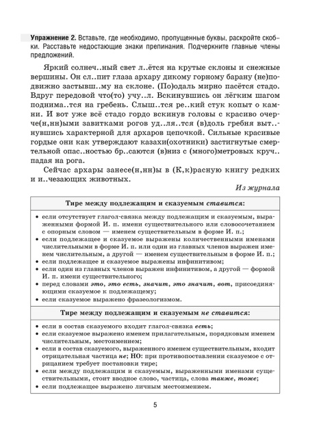 Русский язык на «отлично». 9 класс