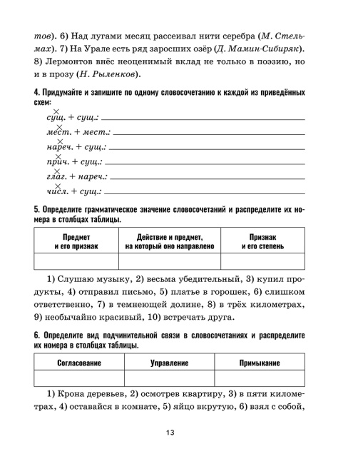 Русский язык: проверочные работы для тематического и итогового контроля. 8 класс: пособие для учащихся учреждений общ.сред. образования