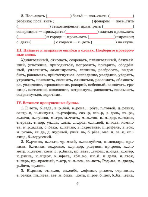 Русский язык. Тренажёр по орфографии и пунктуации. 5 класс