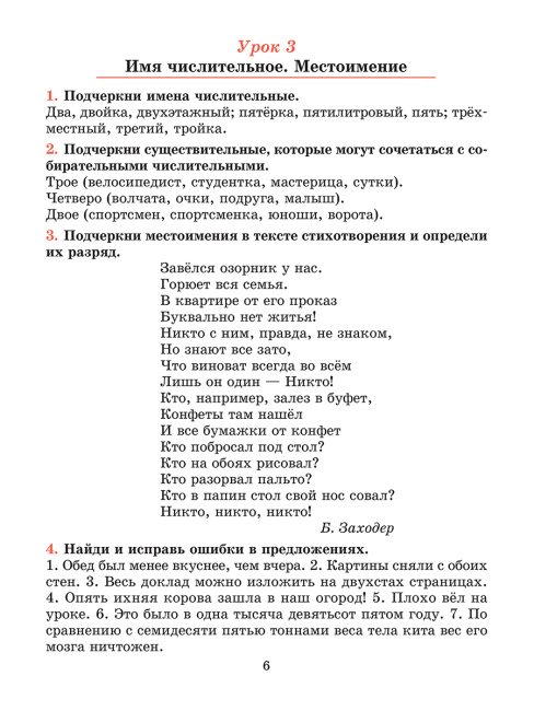 Русский язык. Тетрадь для повторения и закрепления. 7 класс
