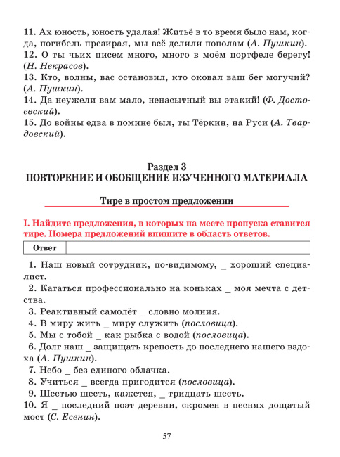 Русский язык. Тренажер по орфографии и пунктуации. 8 класс