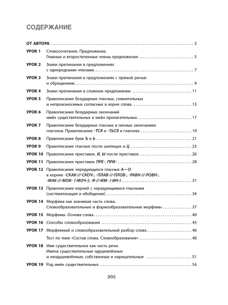 Русский язык на «отлично».  6 класс