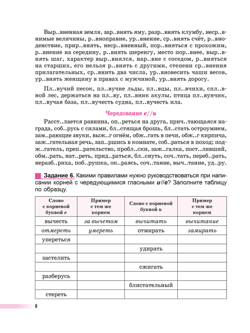 Русский язык: тренажер по орфографии. 8-11 классы