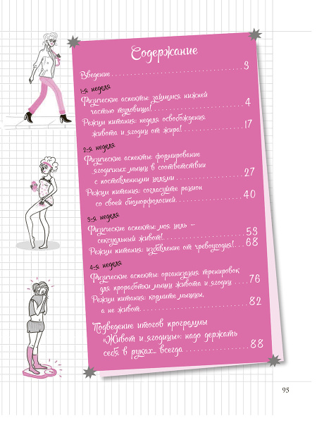Мой блокнот. Пресс и ягодицы