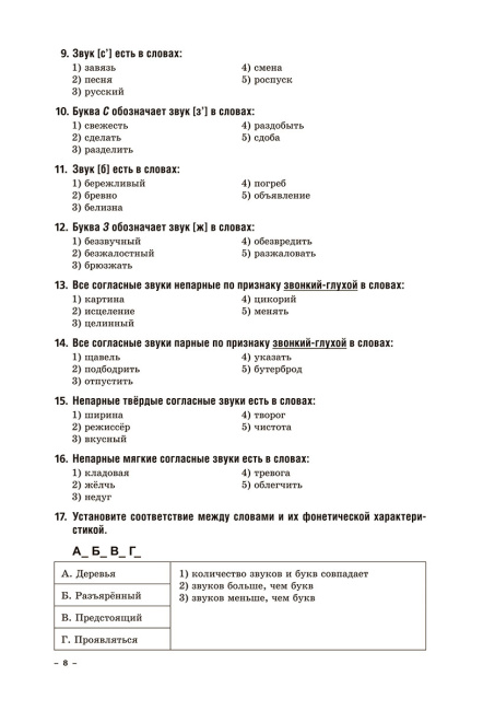 Русский язык. Интенсивный курс подготовки к централизованному экзамену и тестированию