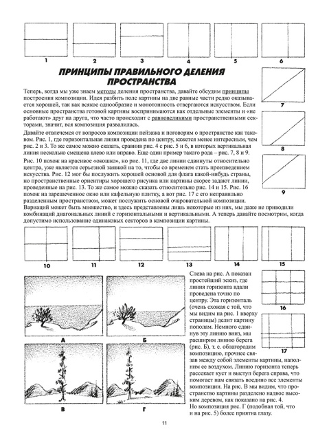 Как рисовать пейзаж